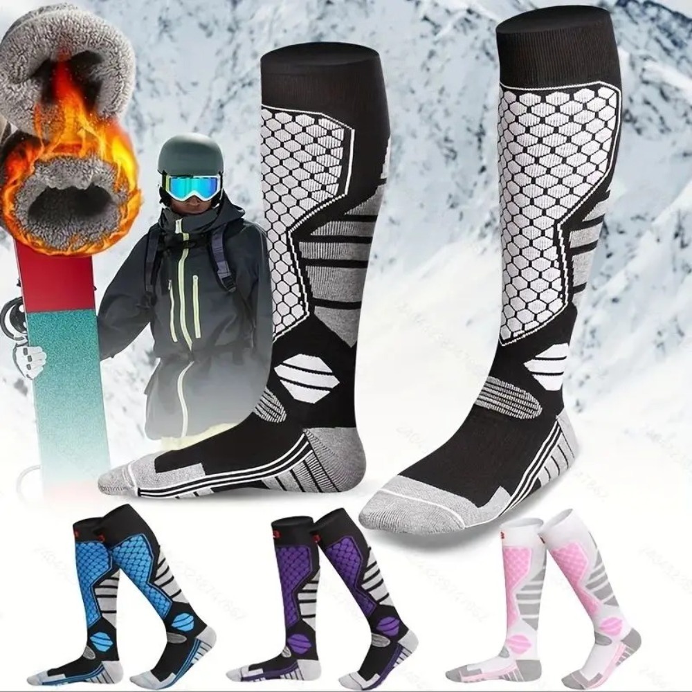 Meias de esqui quentes de inve - Sock Garter Men avaliação e preço