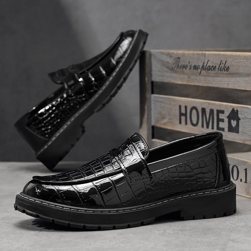 Sapatos masculinos casuais, co - Formal Men Daily Wear Footwear avaliação e preço
