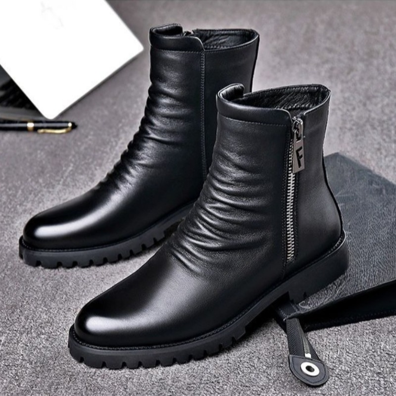 Botas altas masculinas de alta - Men Formal Wear With Boots avaliação e preço