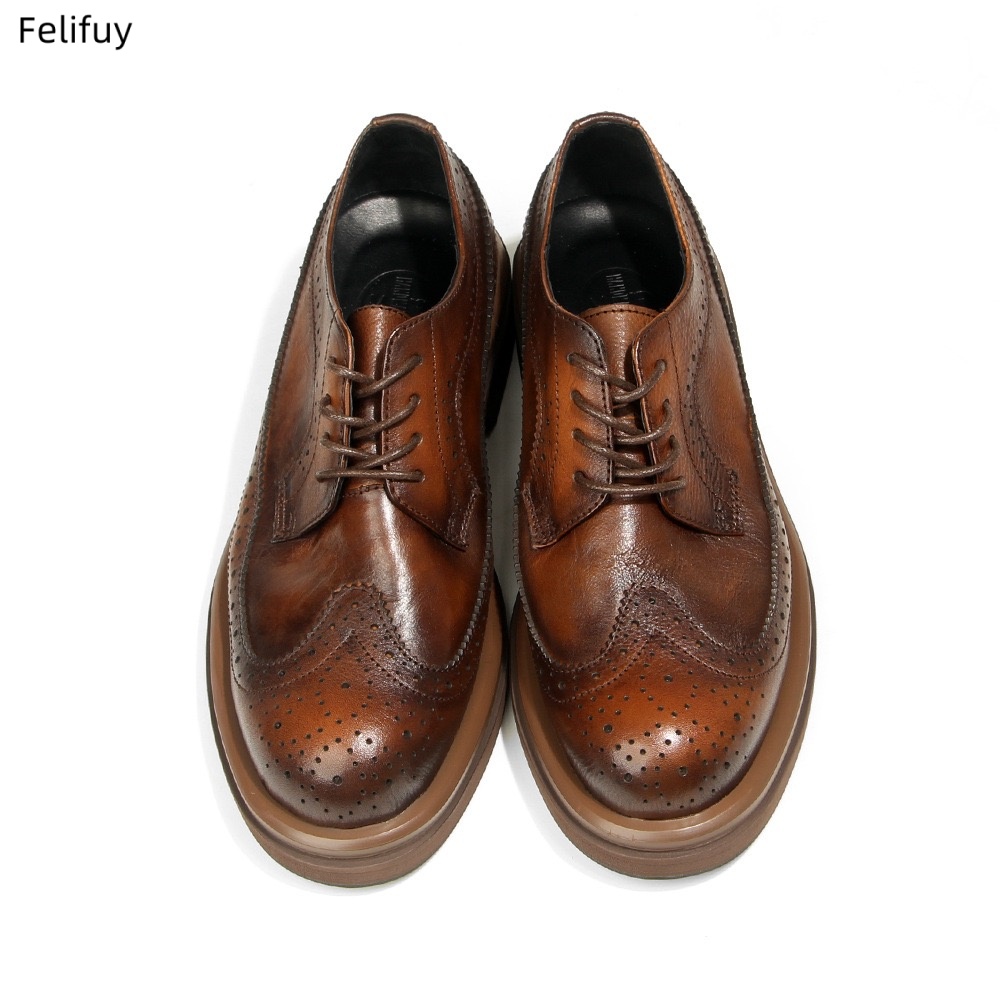 Sapatos Derby pretos vintage e - Men Formal Wear All Black avaliação e preço