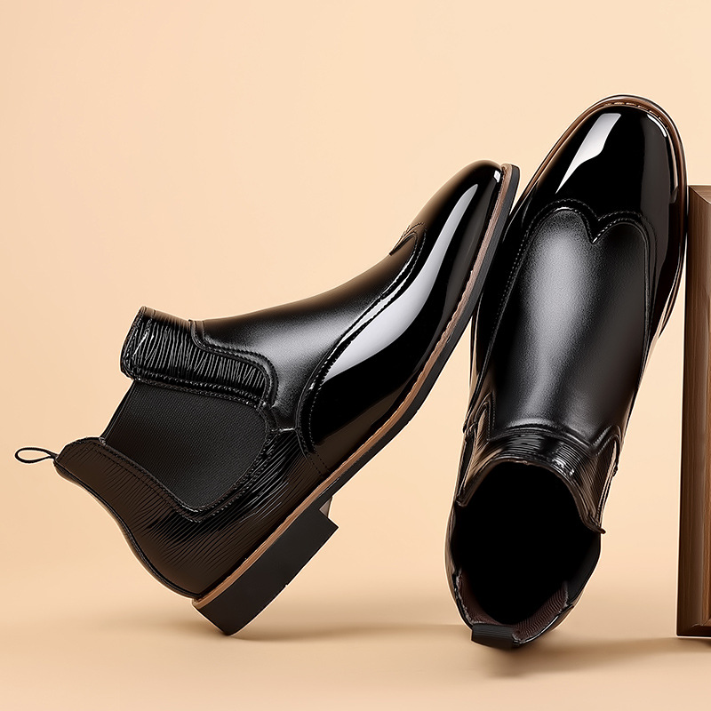Chelsea botas para homens de l - Men Formal Wear With Boots avaliação e preço