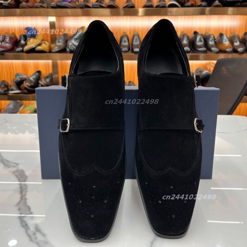 Mocassins masculinos com fivel - Formal Men Daily Wear Footwear avaliação e preço