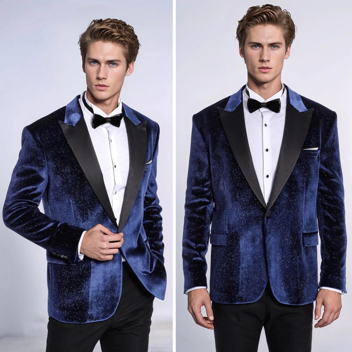 Terno Masculino Moderno Azul d - Men Formal Wear Modern avaliação e preço